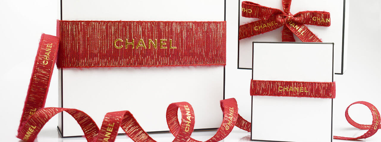CHANEL, Other, Chanel Holiday Ribbon And Pearl 222 Thick Ribbon